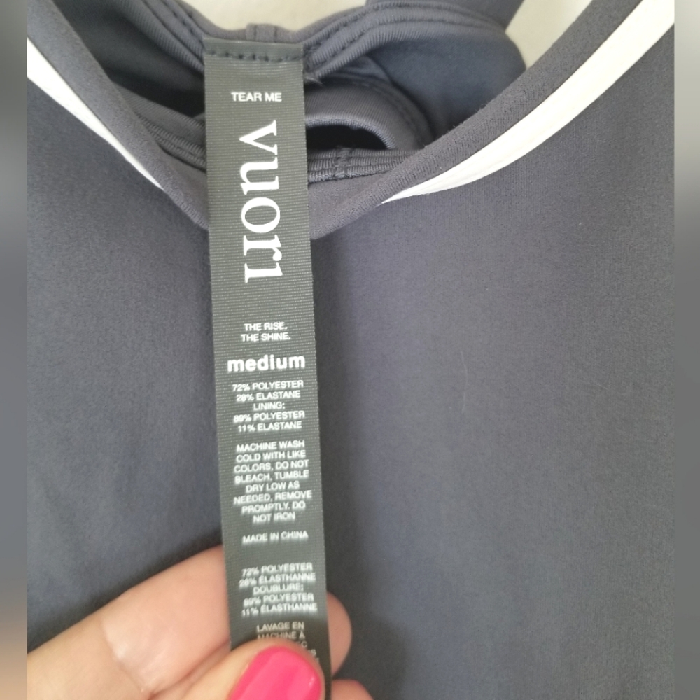 Vuori Women's Volley Dress Lightweight Athleisure Athletic Casual Shelf Bra NWT - Picture 5 of 13
